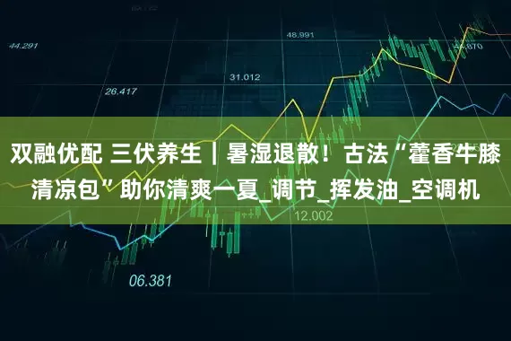 双融优配 三伏养生｜暑湿退散！古法“藿香牛膝清凉包”助你清爽一夏_调节_挥发油_空调机