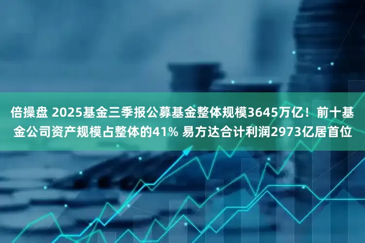 倍操盘 2025基金三季报公募基金整体规模3645万亿!前十基金公司资产规模占整体的41% 易方达合计利润2973亿居首位